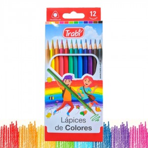 LAPIZ DE RESINA TRABI LARGOS x 12u